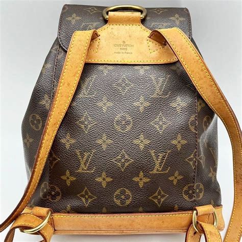 authentic louis vuitton montsouris mini backpack monogram m51137